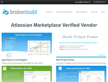 Tablet Screenshot of brokenbuild.net